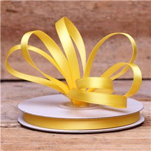 Basics 2 Go Satin Ribbon - 7mm Daffodil